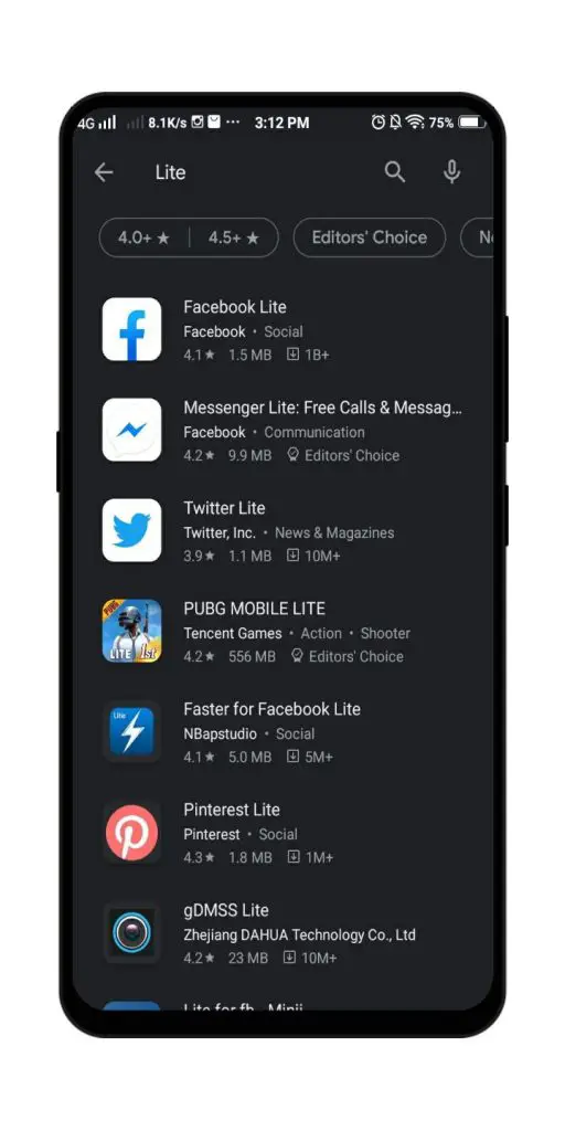 Lite-version-of-apps