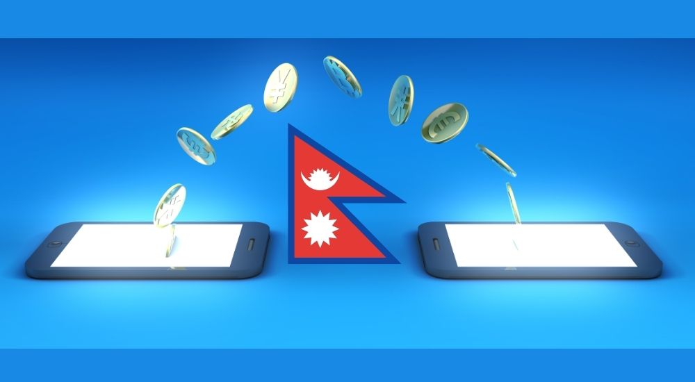 Online transactions in Nepal