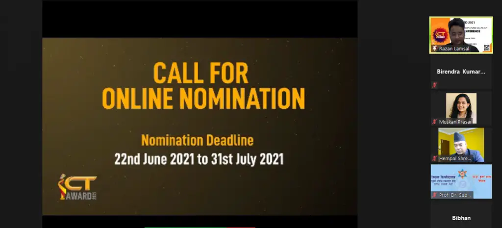 ICT Award 2021 nominations