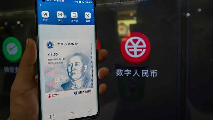 Digital currency Digital Yuan