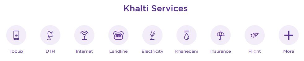 Khalti services