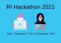 RI Hackathon To Be Held On 17th to 19th December