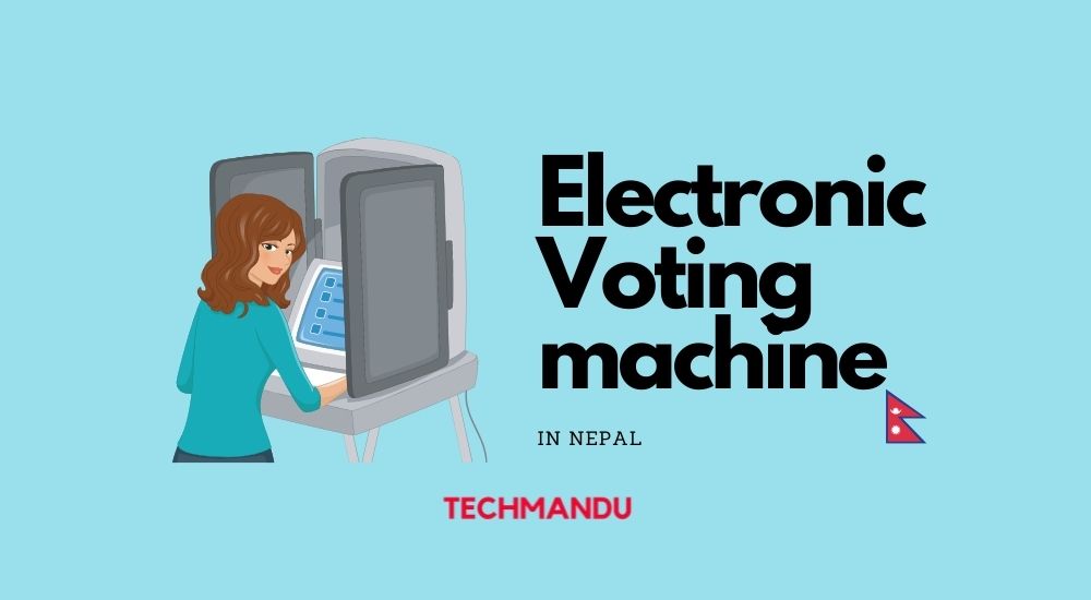 Electronic Voting machine EVM in Nepal
