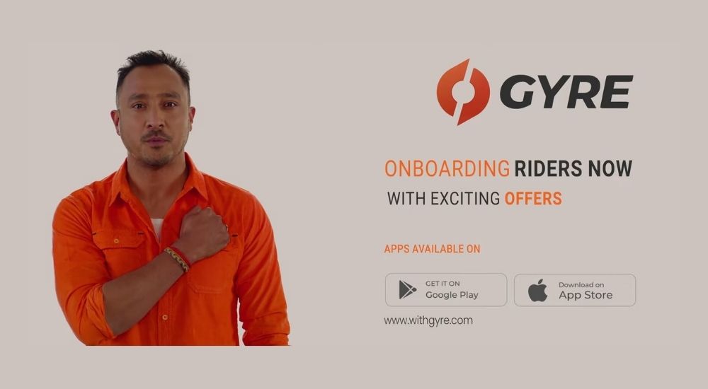 Gyre ridesharing app