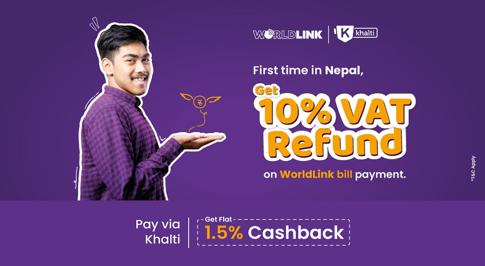 VAT Refund for WorldLink users