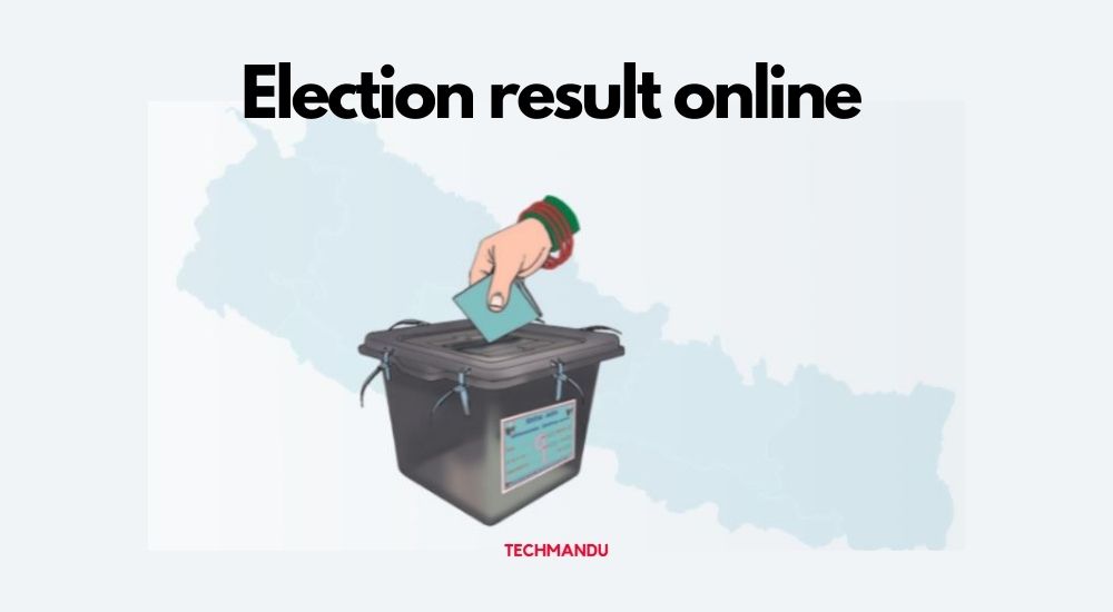 Check election result online Nepal