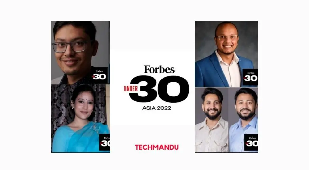 Forbes 30 under 30 2022 Nepal