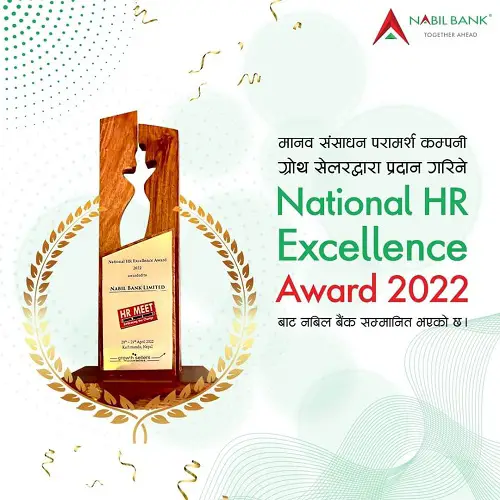 Nabil Bank Wins National HR Excellence Award