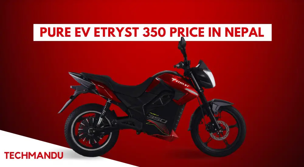 Pure EV Etryst 350 Price in Nepal