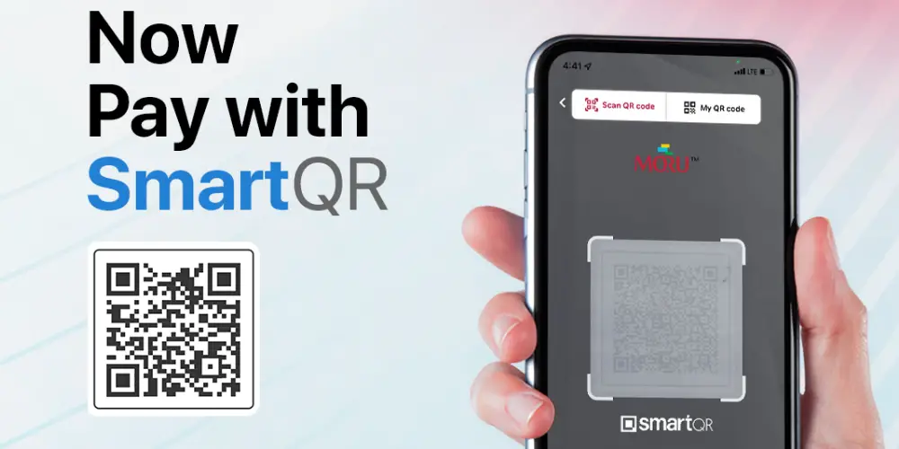 Scan Smart QR via Moru Digital Wallet 