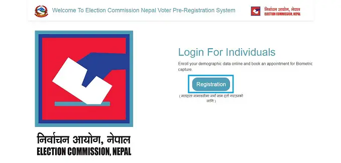steps for voter list registration online