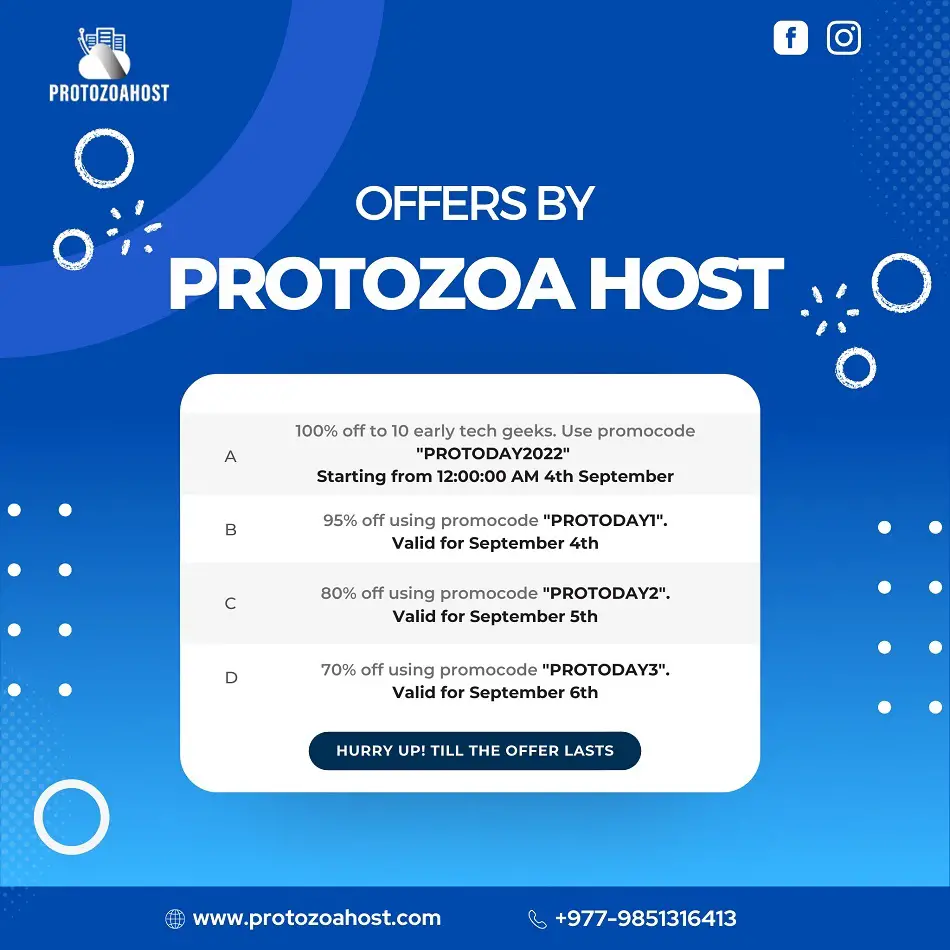 Protozoahost Mahamela offers