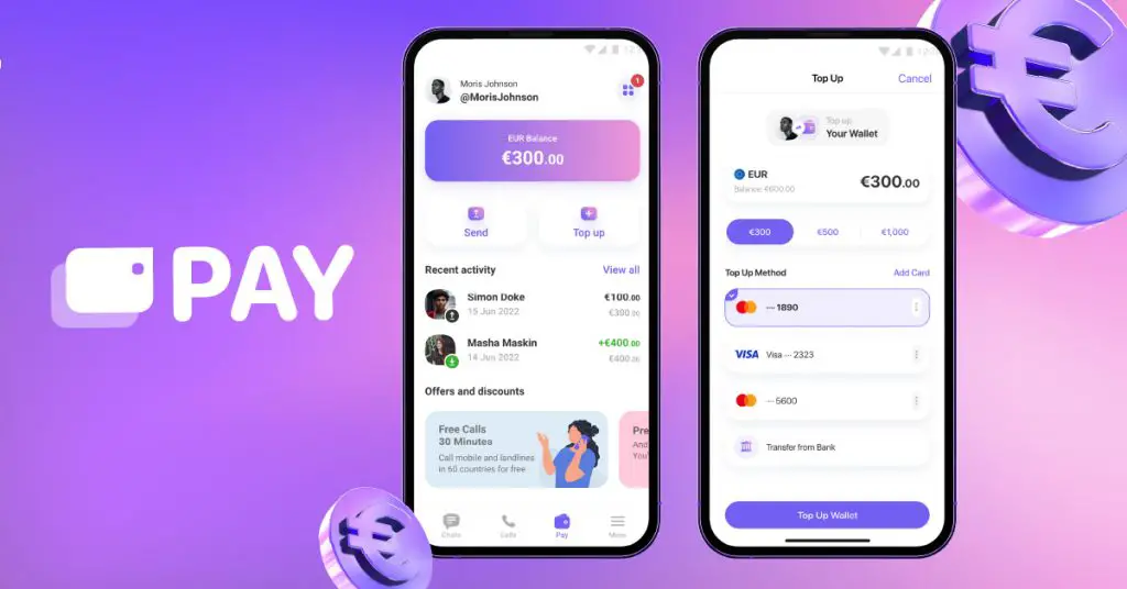 in-app payment service on Viber