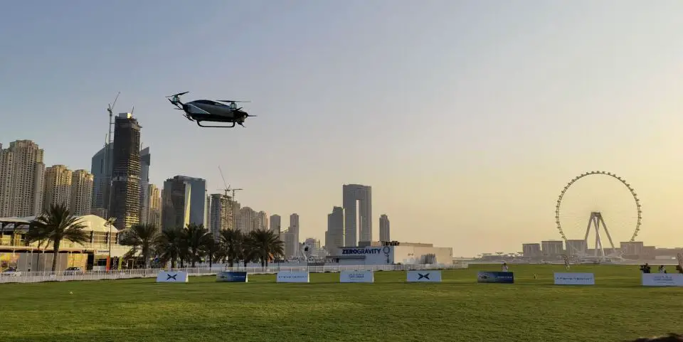 Xpeng flying car X2 Dubai