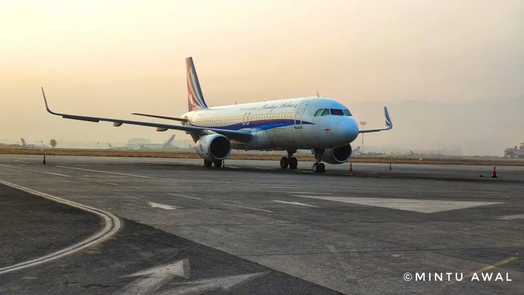 Himalaya Airlines A320 Aircraft