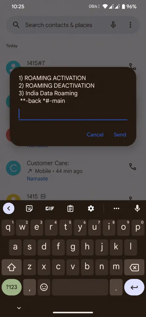 How to Activate International Roaming in NTC
