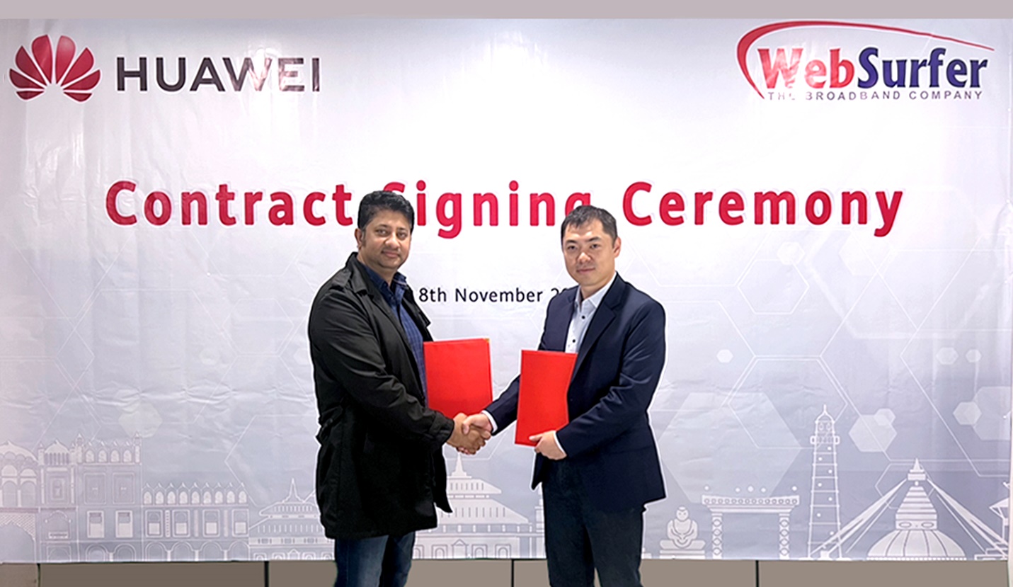 Huawei and Websurfer Partnership