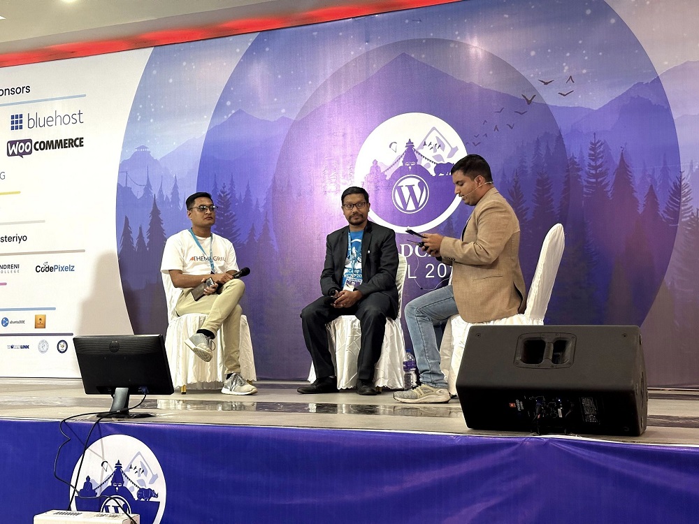 wordcamp nepal 2022 interaction