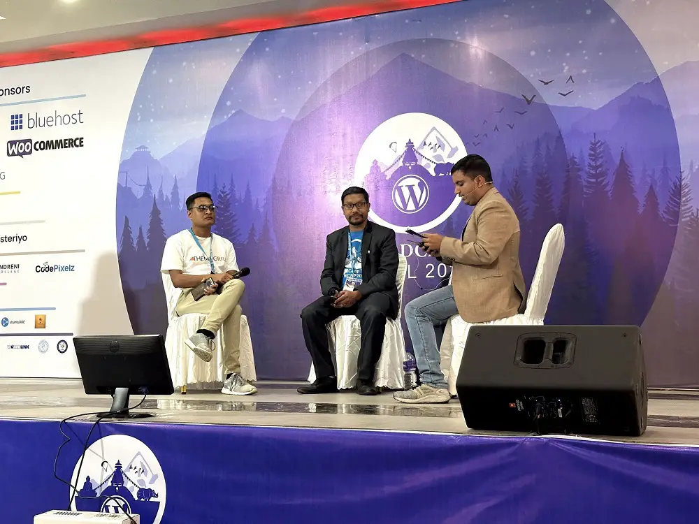 wordcamp nepal 2022 interaction