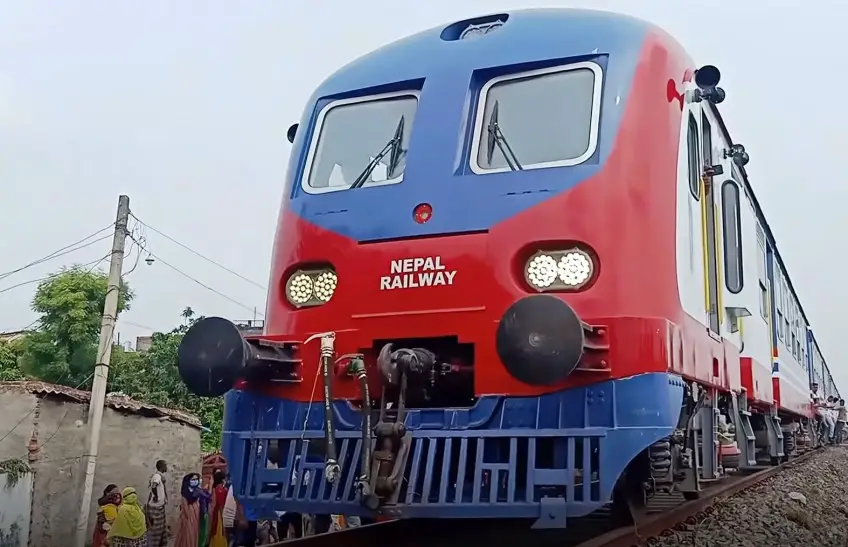 Nepalese Train at Janakpur