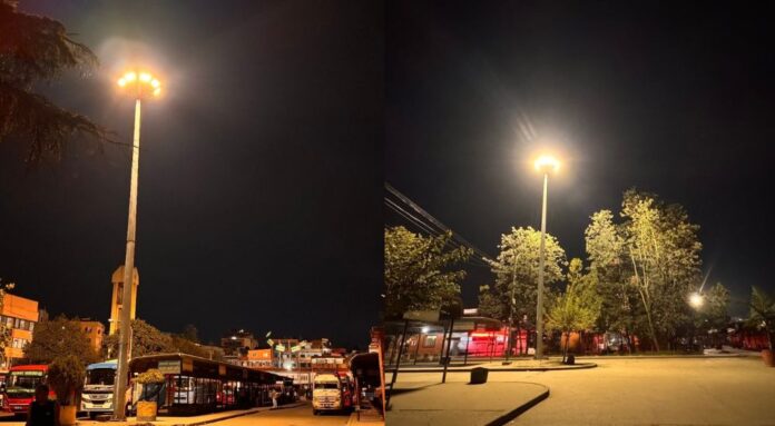 Kathmandu high mast smart light