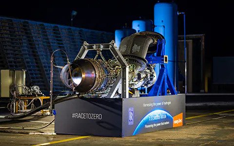 Rolls Royce hydrogen jet engine
