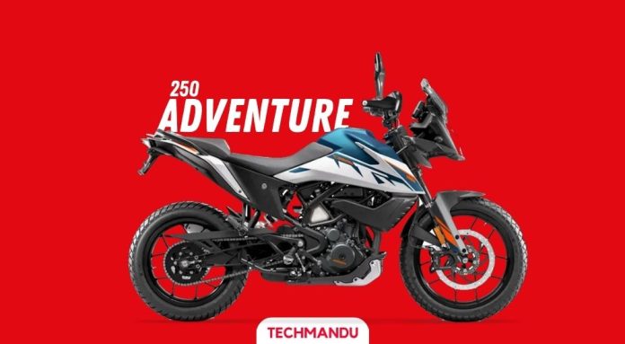 2023 KTM 250 Adventure Price In Nepal