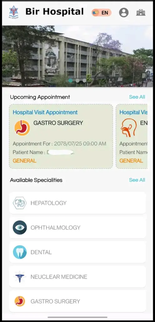 Bir Hospital App