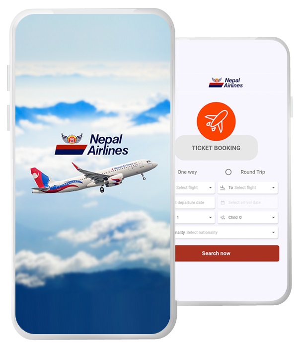 Nepal airlines domestic online ticket booking