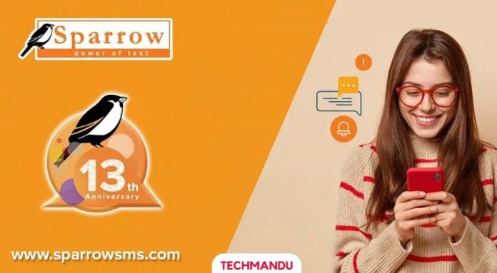 Sparrow SMS Marks 13th Anniversary