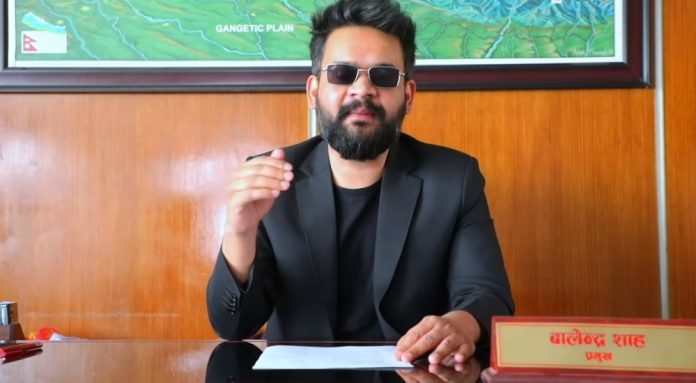 Balen Shah announces online map pass in Kathmandu