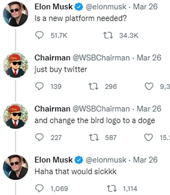 Elon Musk changes Twitter logo