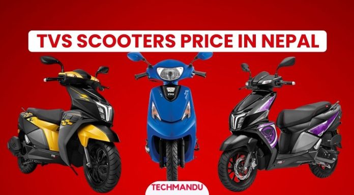 TVS Scooters Price in Nepal