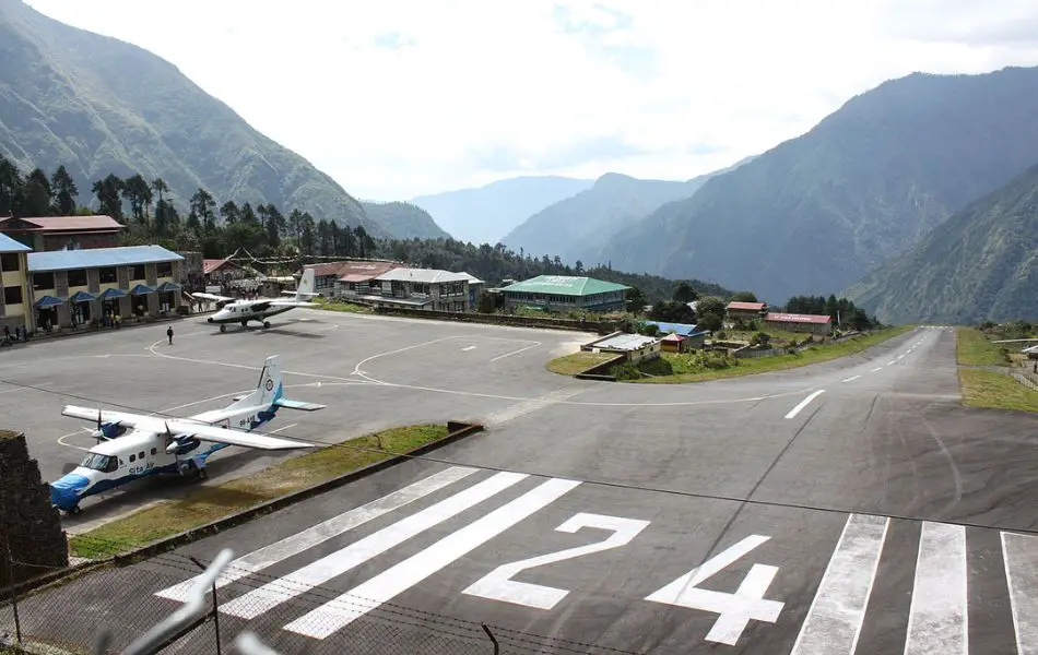 Dangerous Airports in Nepal- Lukla Airport