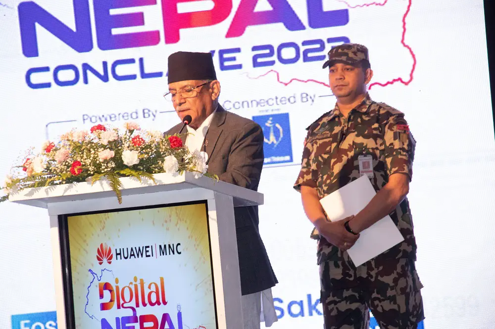 Digital Nepal Conclave 2023 PM prachanda