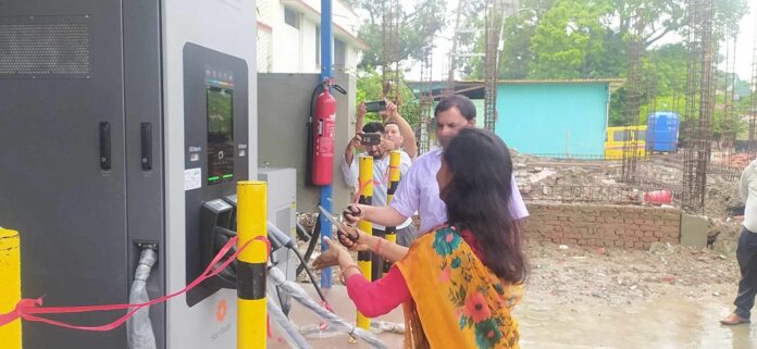 EV charging station in Dhangadhi