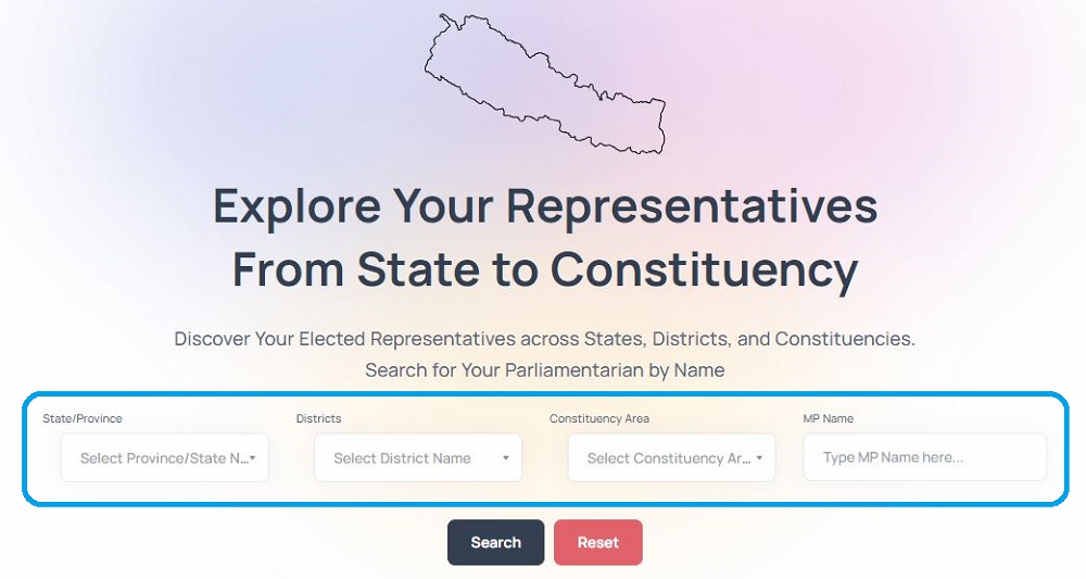 how to search on know your parliamentarian