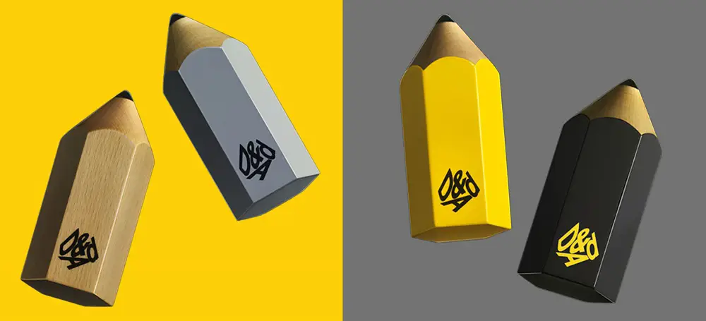 D&AD awards pencils