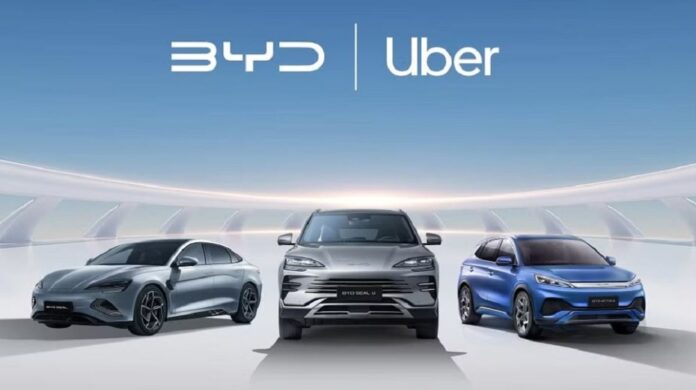 Uber-BYD-partnership