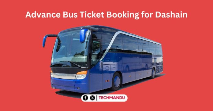 Advance bus ticket booking dashain kathmandu