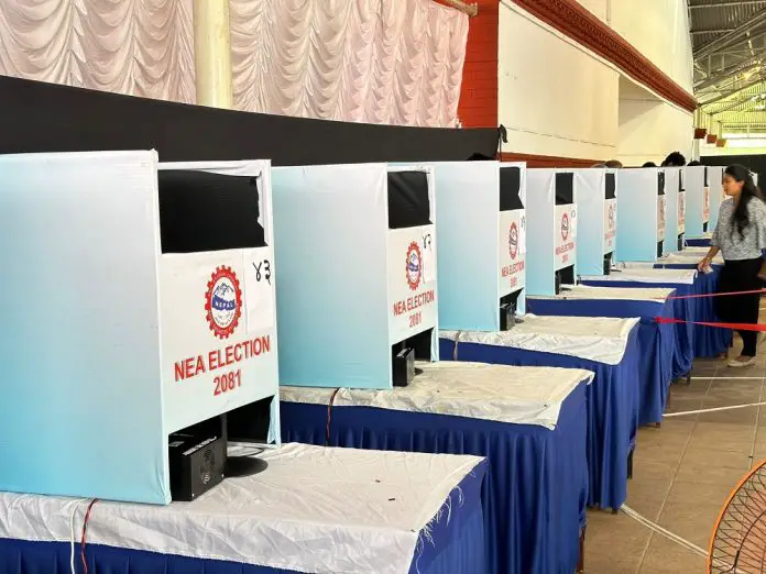 Electronic Voting in Nepal Engineers Association election