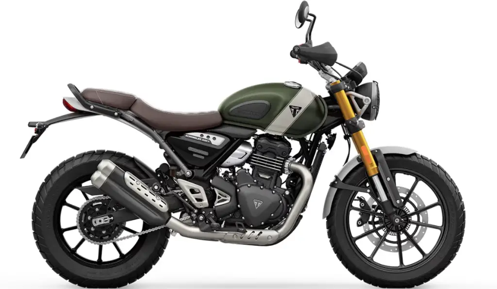 Triumph Scrambler 400 X Design