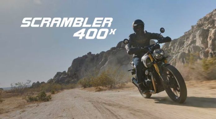 Triumph Scrambler 400 X Price in Nepal