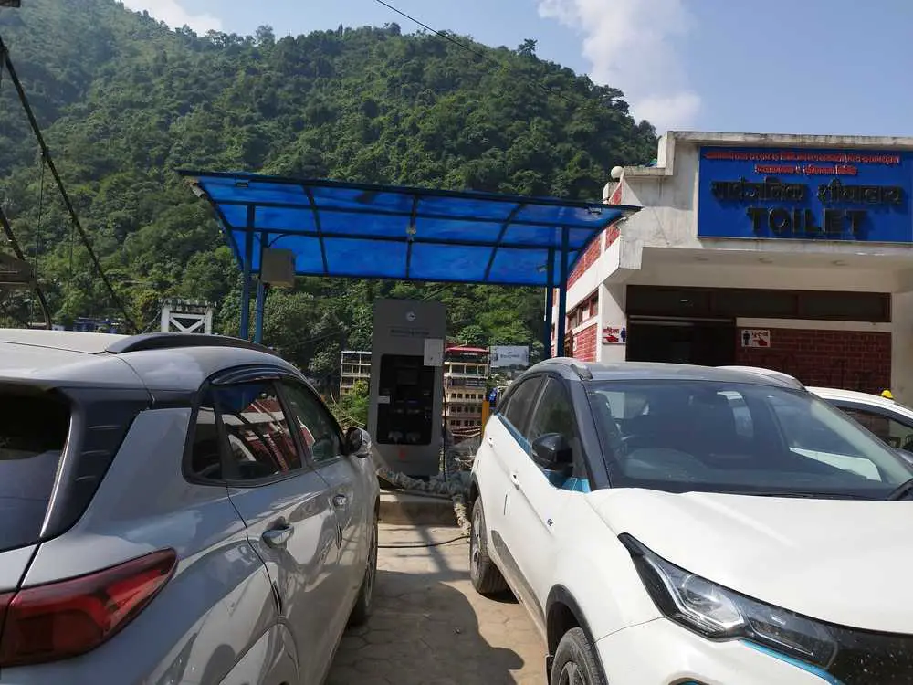 NEA charging station in Mugling