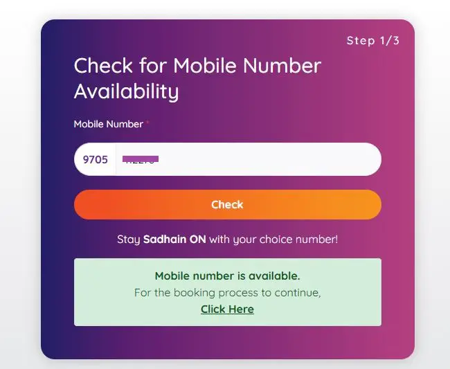 Choose-your-own-Ncell-number