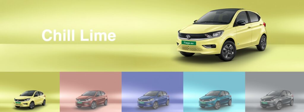 Tata Tiago EV 2025 Colors