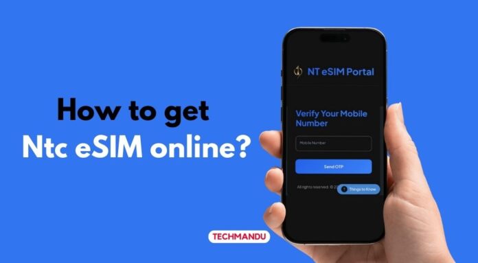 How to get Ntc eSIM online