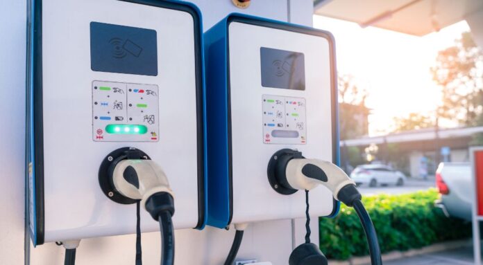 424 EV charging stations