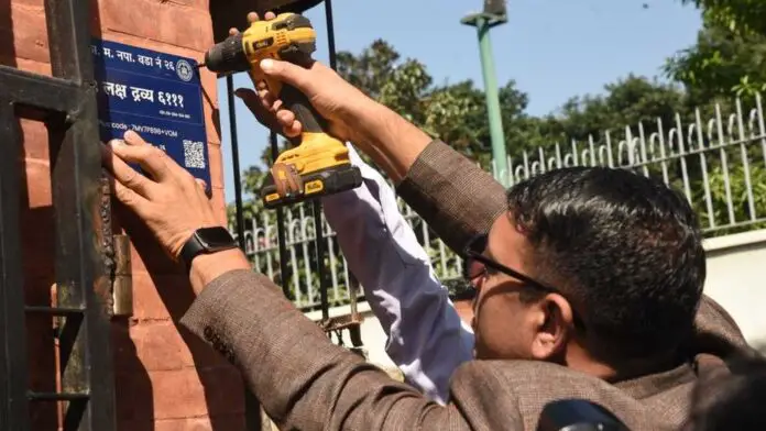 Kathmandu starts installing NFC address plates