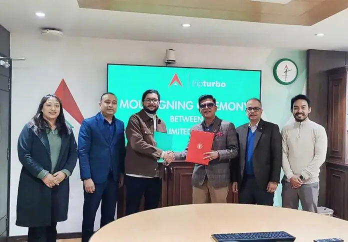 Trip Turbo and Nabil Bank MoU Signing